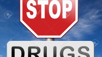 stop drug addiction no drugs abuse addict rehabilitation or rehab cocaine heroin crack christal meth