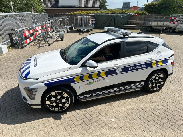 Nieuwe opvallende auto voor Boa’s in gemeente  Berg en Dal