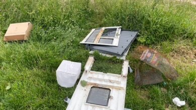 Opnieuw afval gedumpt langs Erlecomsedam in Ooij