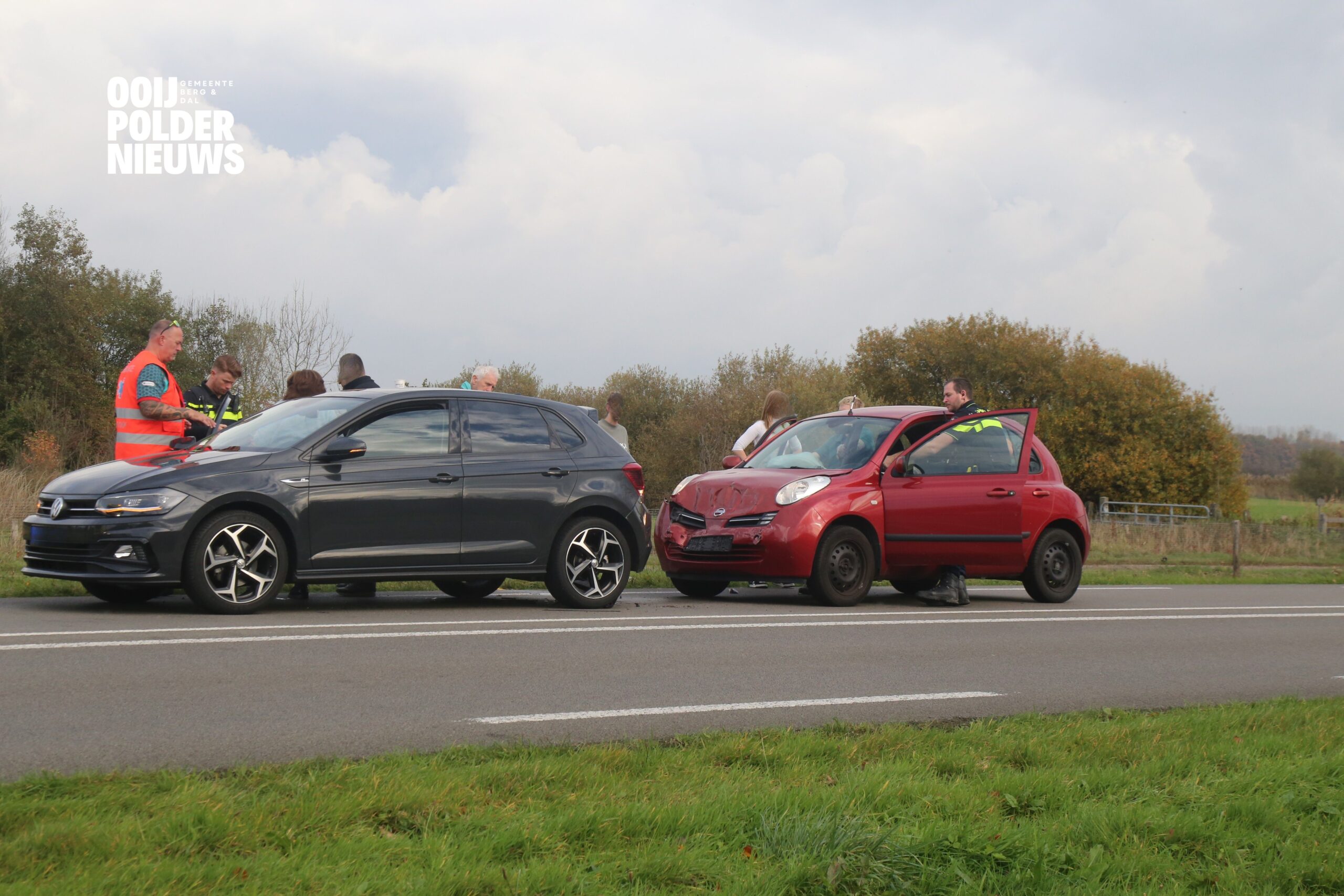 Ongeval op de N325 ter hoogte van Beek-Ubbergen