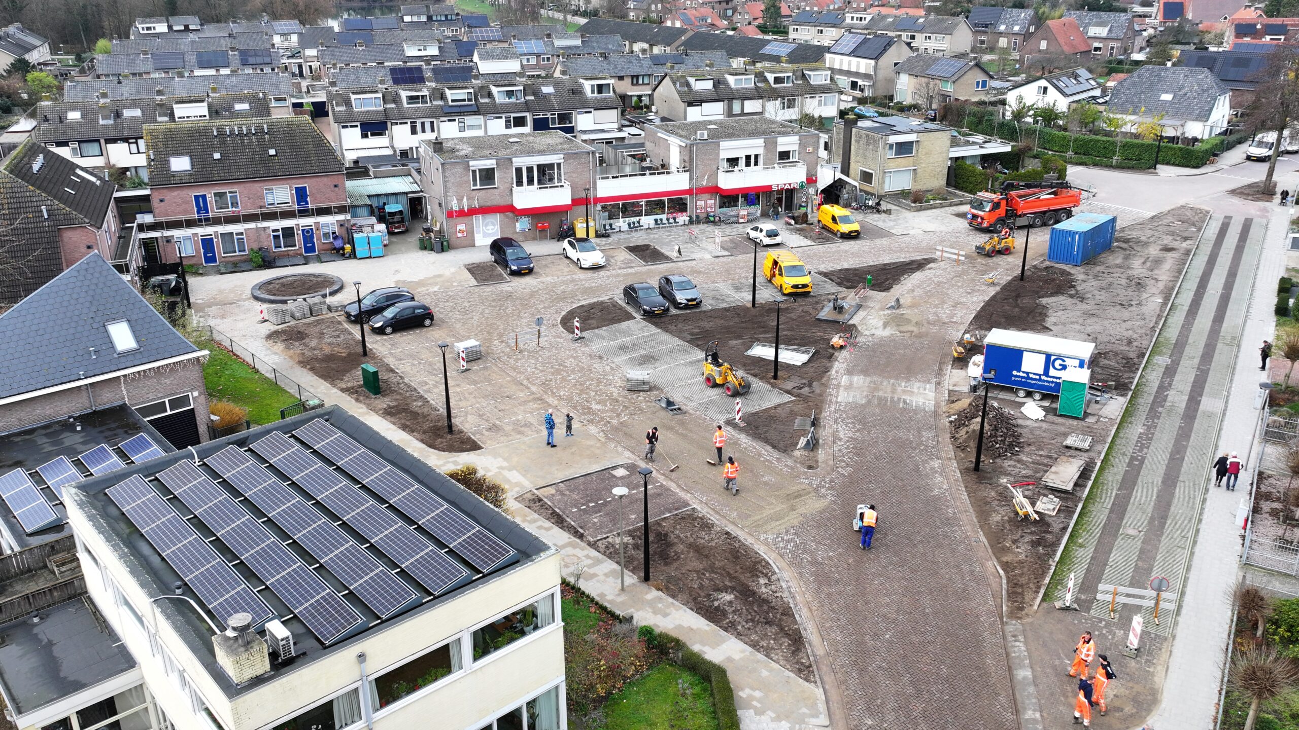 Reiner van Ooiplein vernieuwd in Ooij gemeente Berg en Dal